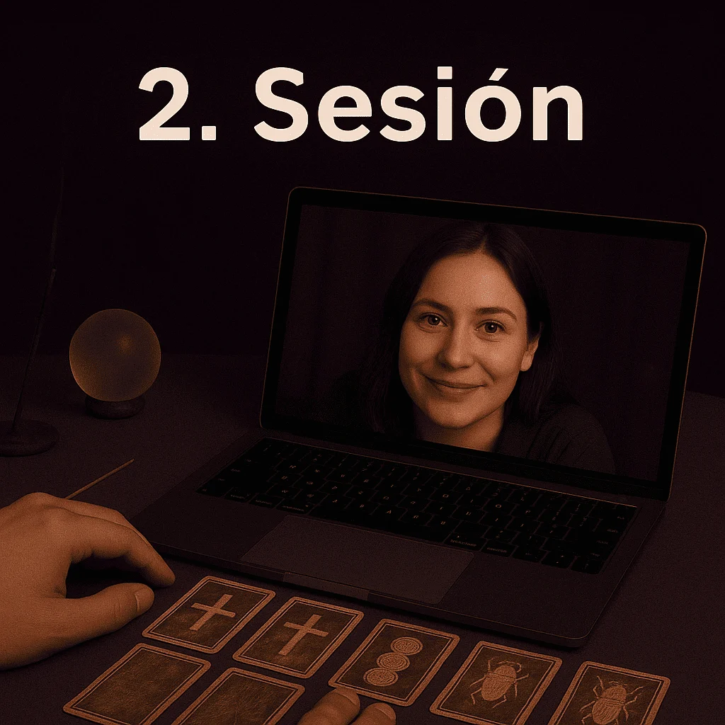 Sesión de tarot por videollamada